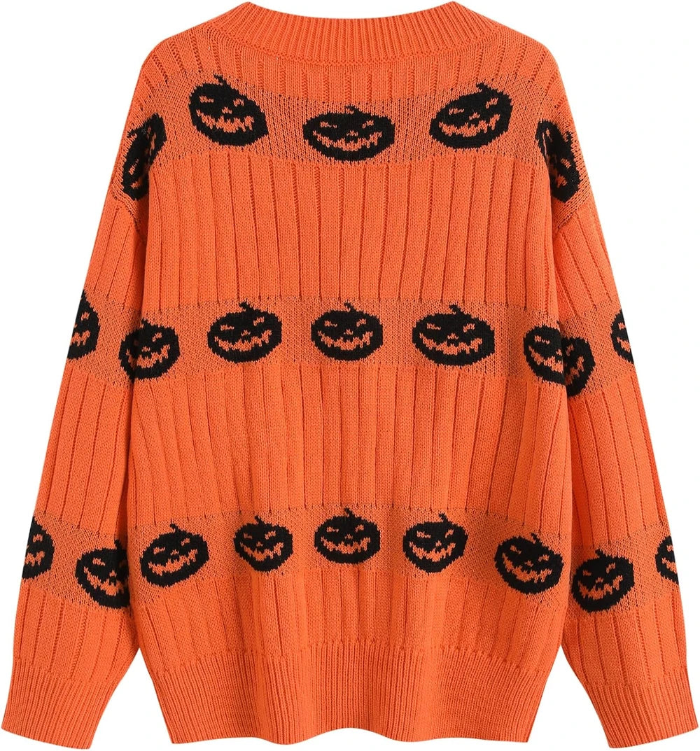 Striped Knit Oversized Cardigan