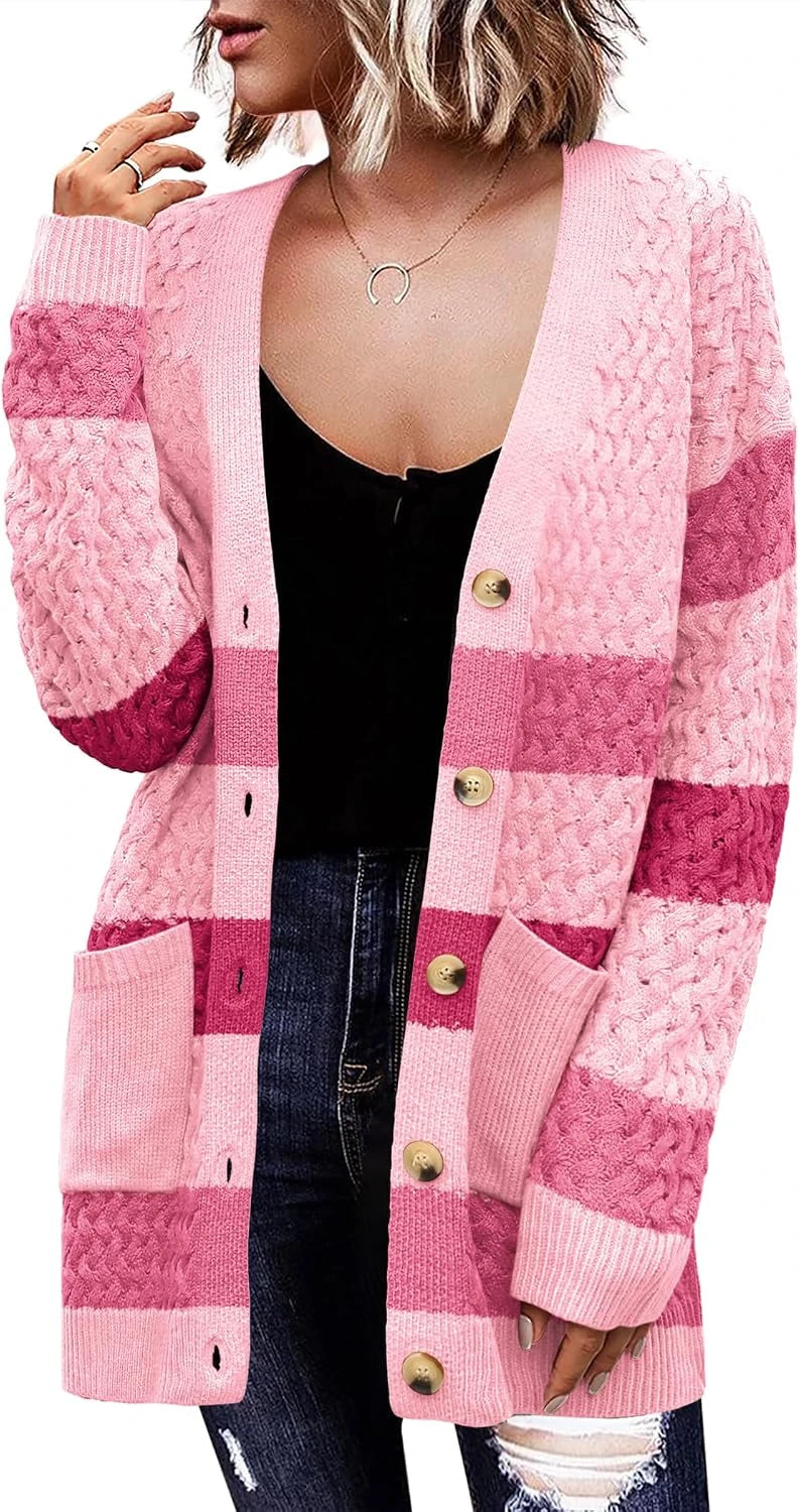 Knit Button Down Cardigan