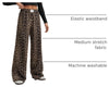 Leopard Wide Leg Trousers