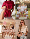 Silky Satin Pajama Set