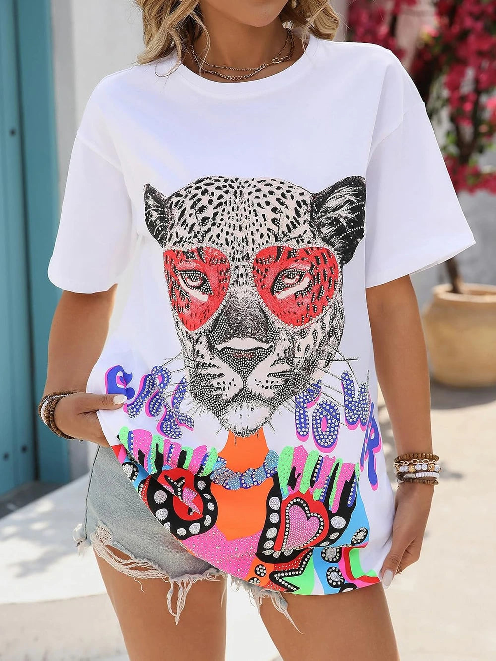 Sparkly Graphic Tee