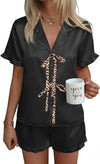 Silky Satin Short Pajama Set
