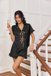 Silky Satin Short Pajama Set
