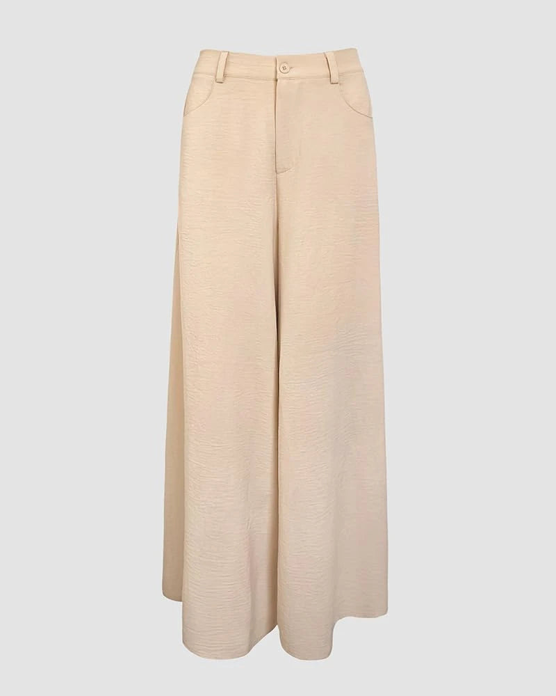 ChicMe Off Shoulder Wide Leg Pants Set