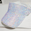 Shiny Rhinestone Sport Sun Visor
