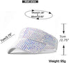 Shiny Rhinestone Sport Sun Visor