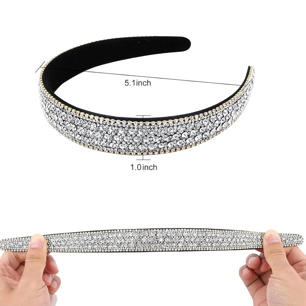 Sparkly Rhinestone Crystal Headband