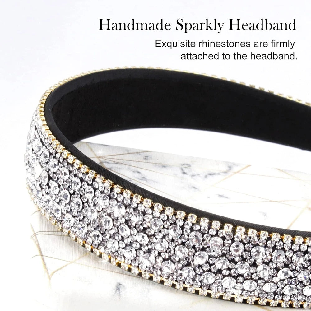 Sparkly Rhinestone Crystal Headband