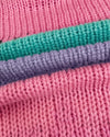 Chunky Knit Color Block Cardigan