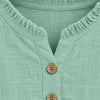 Cotton Linen Boho Blouse