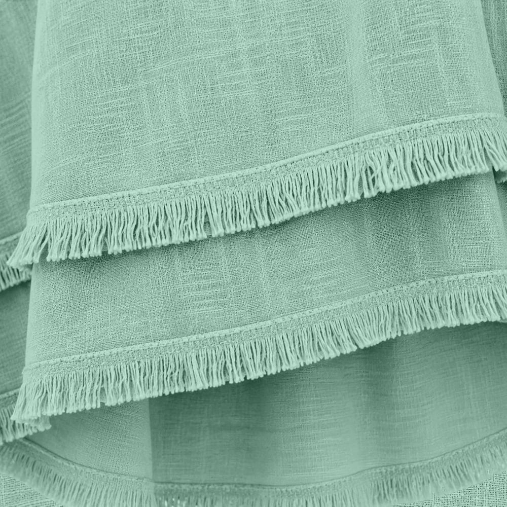 Cotton Linen Boho Blouse
