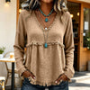 Cotton Linen Boho Blouse