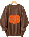 Halloween Pumpkin Pullover Sweatshirt