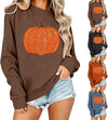 Halloween Pumpkin Pullover Sweatshirt