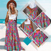 EARKOHA Boho Flowy Maxi Skirt