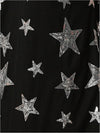 Sequin Star Short Sleeve Dress