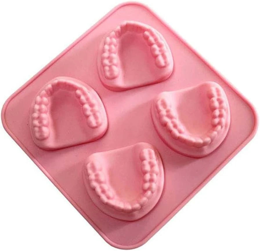 Denture Teeth Silicone Ice Cube Mold