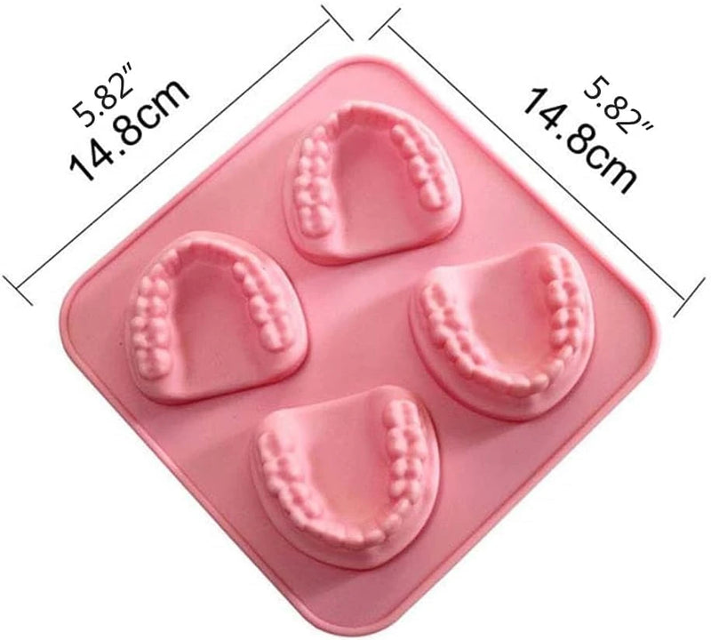 Denture Teeth Silicone Ice Cube Mold