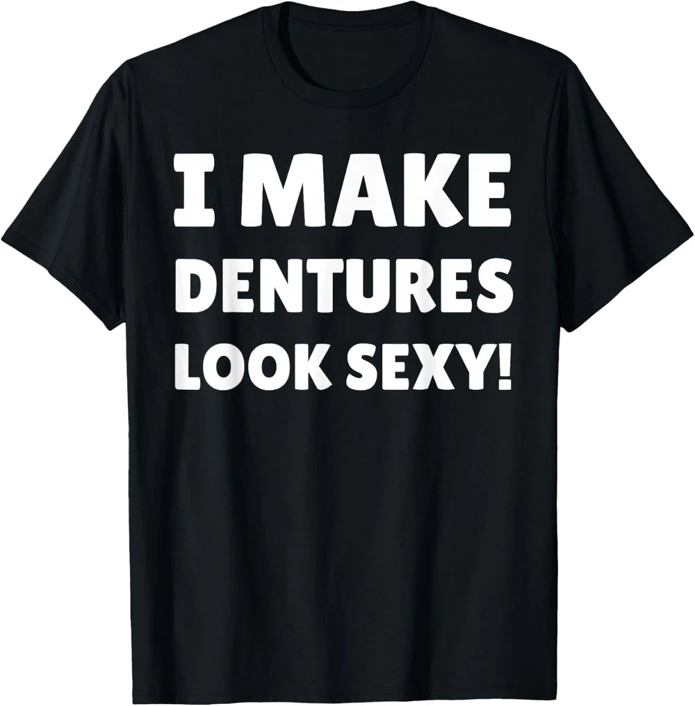 Funny Dentures Joke T-Shirt