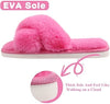 Cross Band Memory Foam House Slippers