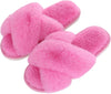 Cross Band Memory Foam House Slippers