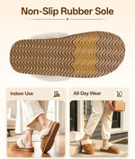Litfun Fuzzy Memory Foam Slippers