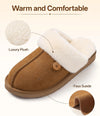 Litfun Fuzzy Memory Foam Slippers