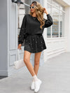 Pearl Embellished Two Piece Outfit