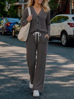 Striped Lounge Set
