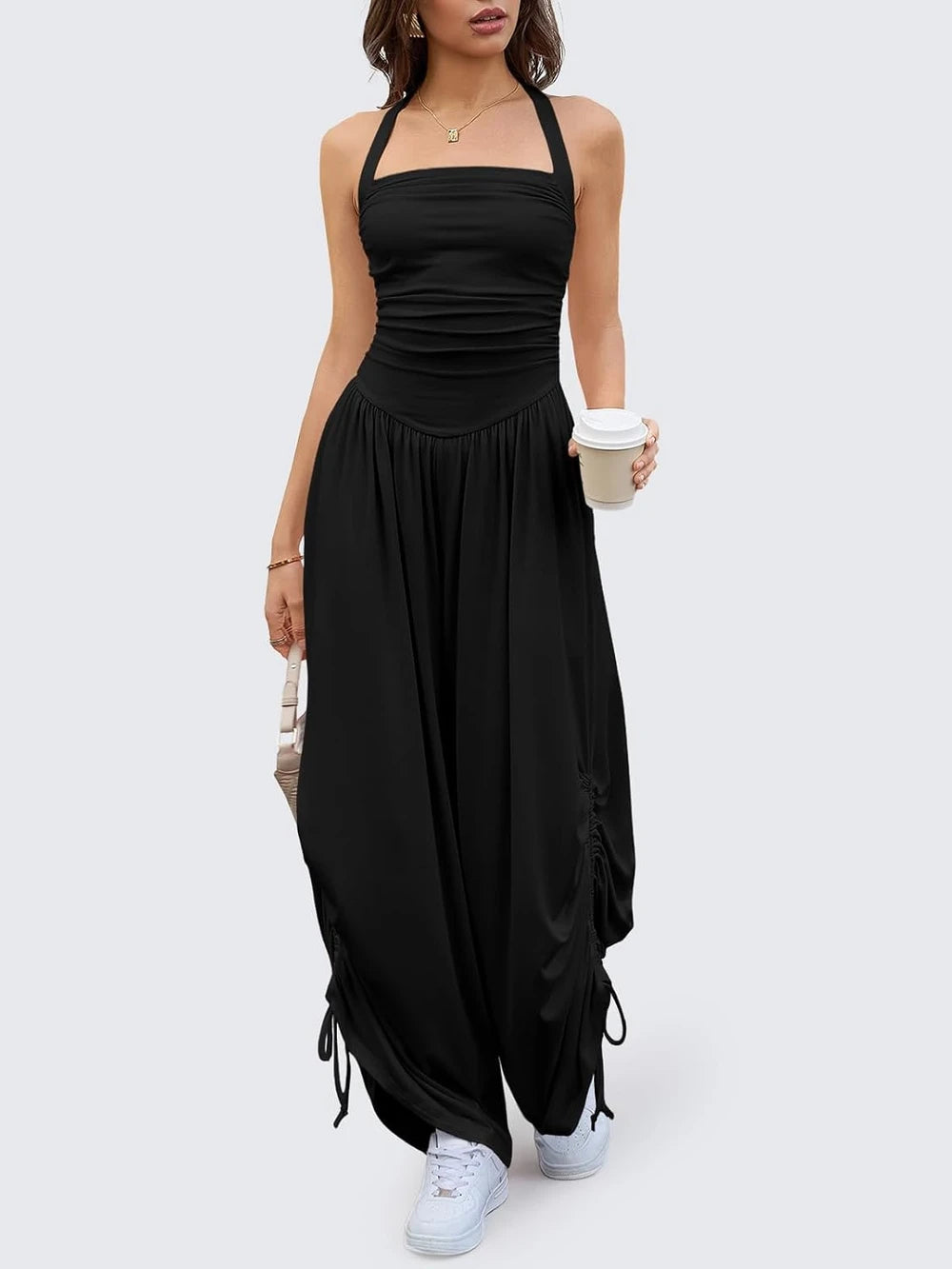 Casual Halter Jumpsuit