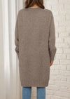 Open Front Knit Cardigan