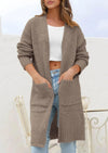 Open Front Knit Cardigan