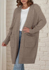 Open Front Knit Cardigan