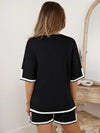 Knit Short Sleeve Lounge Set