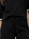 Knit Short Sleeve Lounge Set