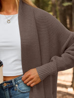 Oversized Knit Long Cardigan