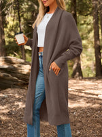Oversized Knit Long Cardigan