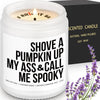 Funny Fall Scented Soy Candle