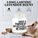 Funny Fall Scented Soy Candle