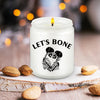 Lavender Scented Skull Jar Candle