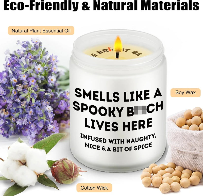 Funny Halloween Scented Candle