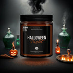 Baked Apple Cinnamon Halloween Candle