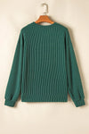 Ribbed Knit Christmas Loungewear Set