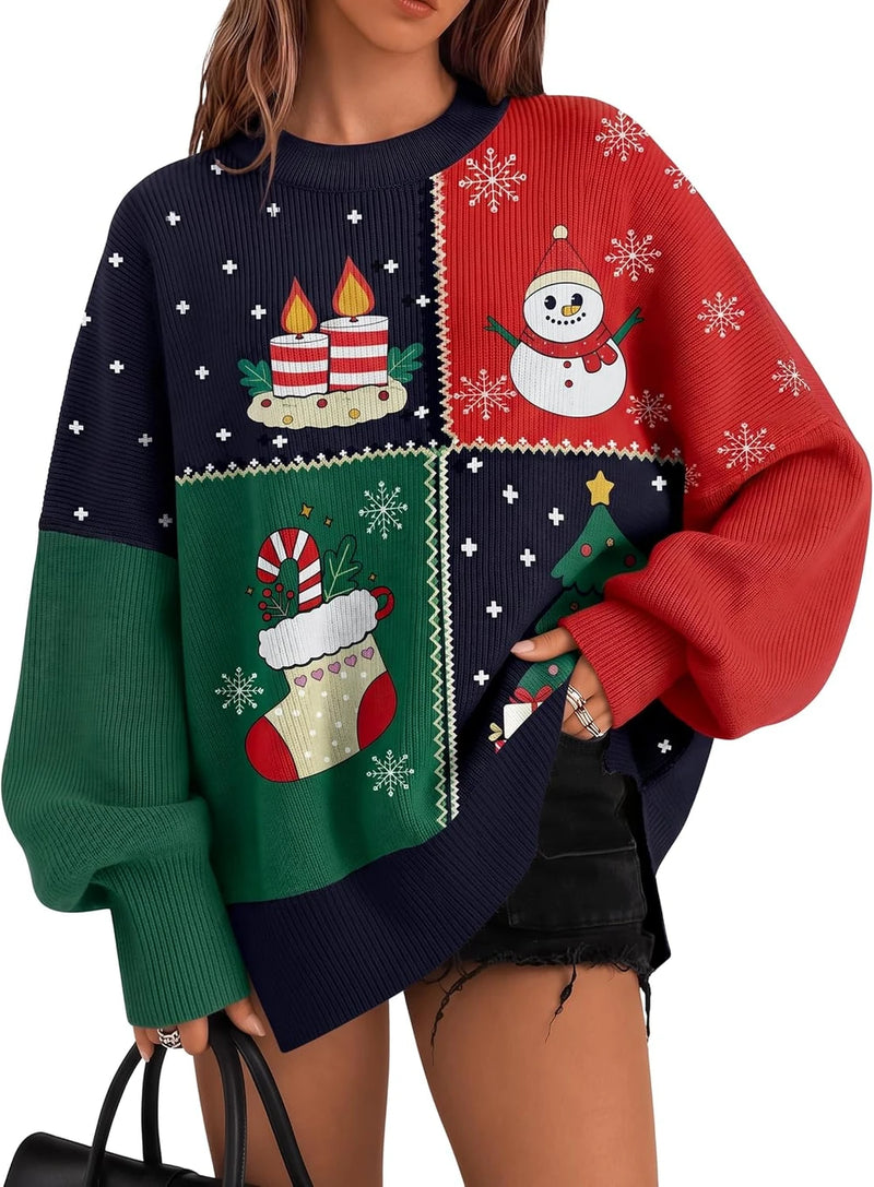Lillusory Oversized Crewneck Sweater