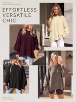 Lillusory Oversized Crewneck Sweater