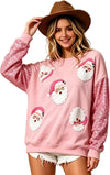 Sparkly Christmas Sequin Sweatshirt