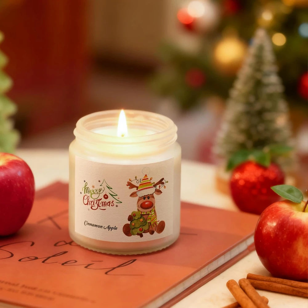 Christmas Soy Scented Candle Set