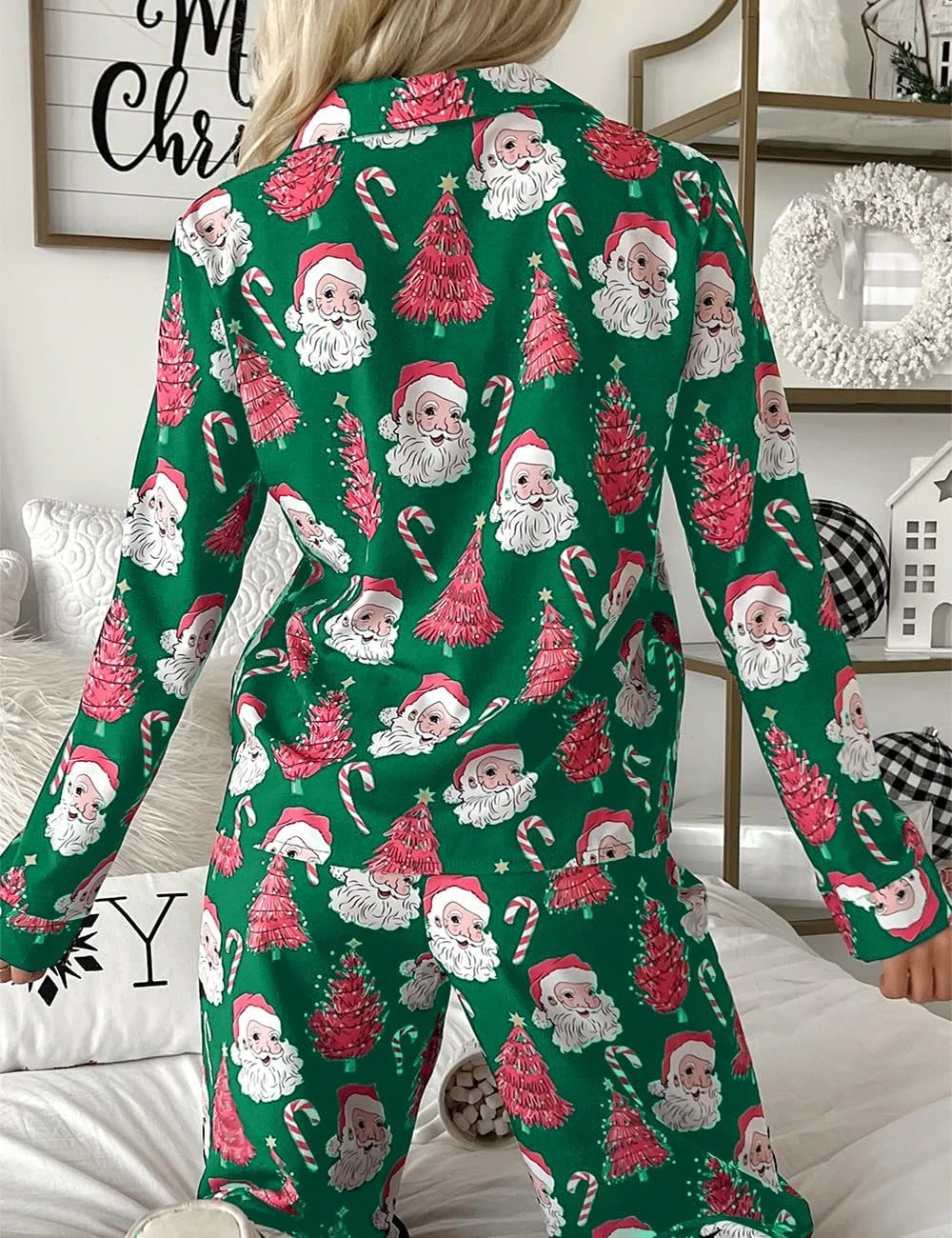 Christmas Santa Pajama Set