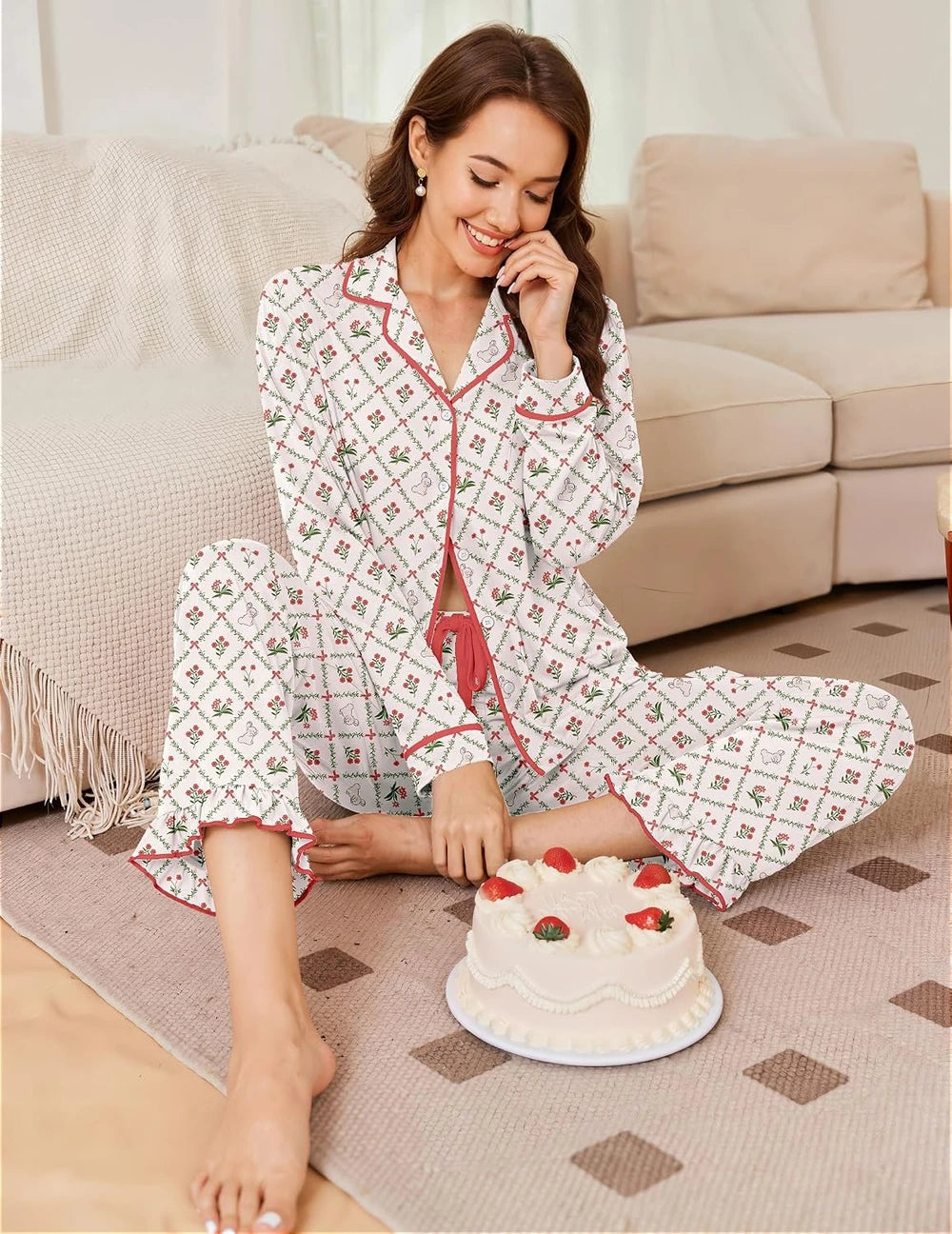 Soft Long Sleeve Pajama Set