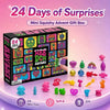 Christmas Advent Calendar Squishy Toy Set